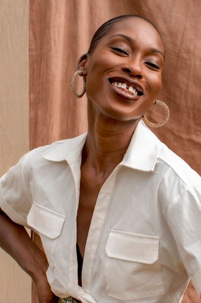 Jacqui Akrofi, Founder of With Jacq AI personal styling app, London